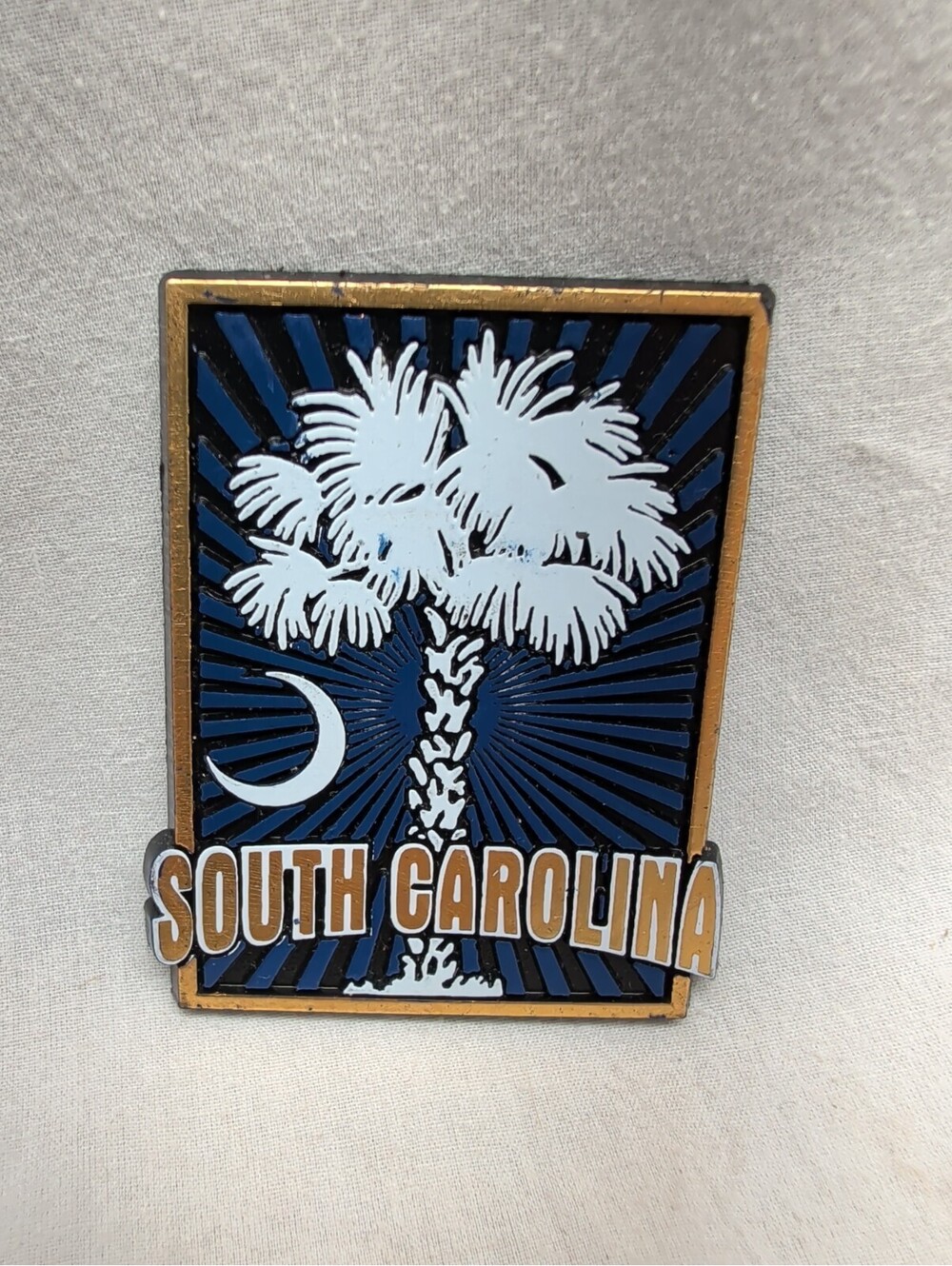South Carolina the Palmetto State Fridge Magnet